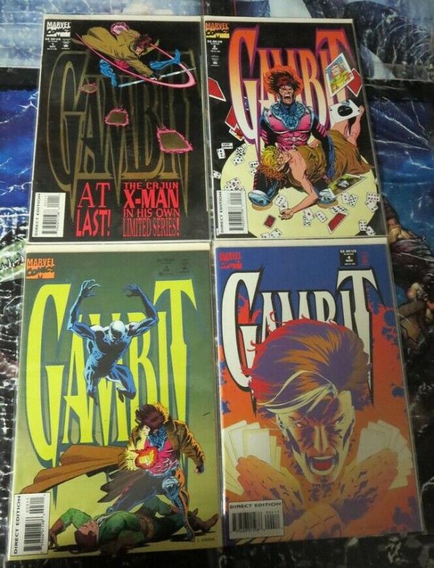 GAMBIT  (1993) 1 (2.50 EMBOSSED CVR),2-4