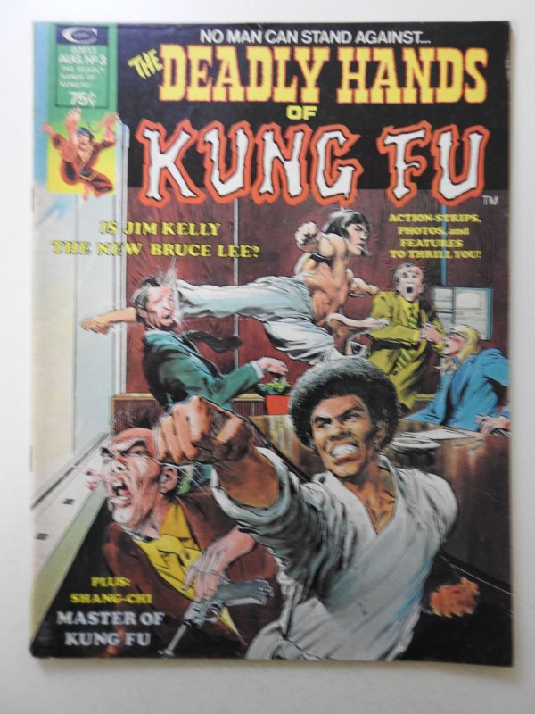 The Deadly Hands of Kung Fu #3 (1974) Sharp Fine Condition!