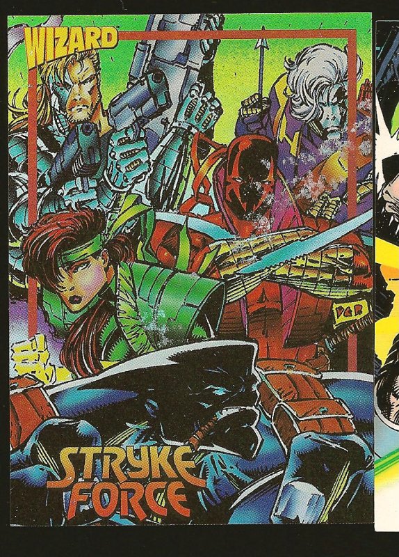 Wizard Image #9 STRYKE FORCE #1 1993 Promo Card