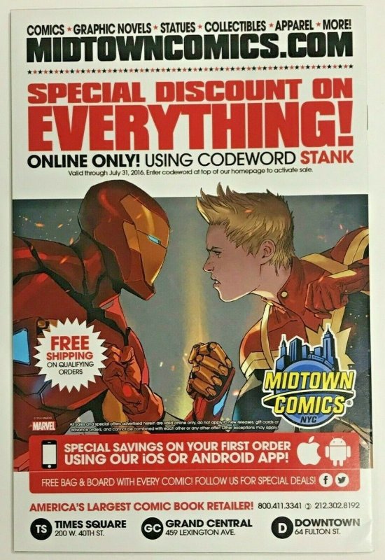 CIVIL WAR ll#4 VF/NM 2016 FIRST IMMORTAL SHE-HULK 1 IN 10 VARIANT MARVEL COMICS