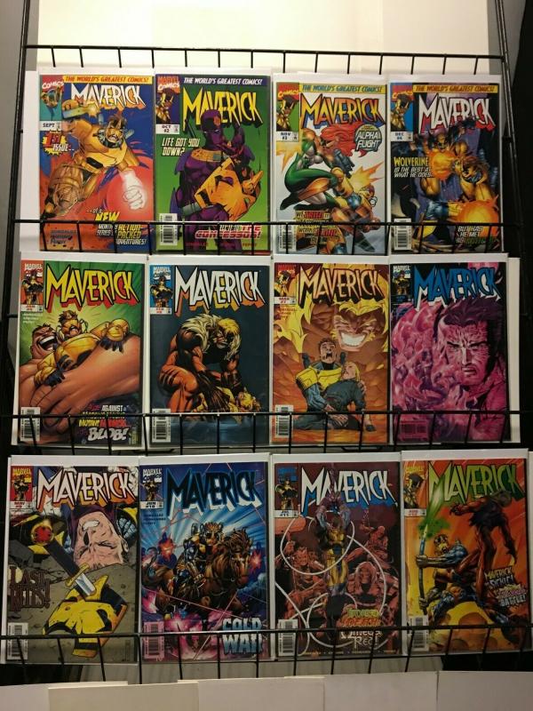 MAVERICK (1997) 1-12  Mutant Universe Spinoff Complete!