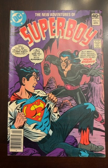 The New Adventures of Superboy #4 (1980) Superboy 