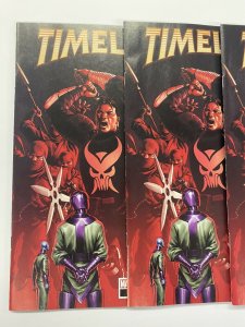 TIMELESS #1 2ND PRINT (5x COPIES) WARLORD HAND PUNISHER LOGO VARIANT 2022 MARVEL
