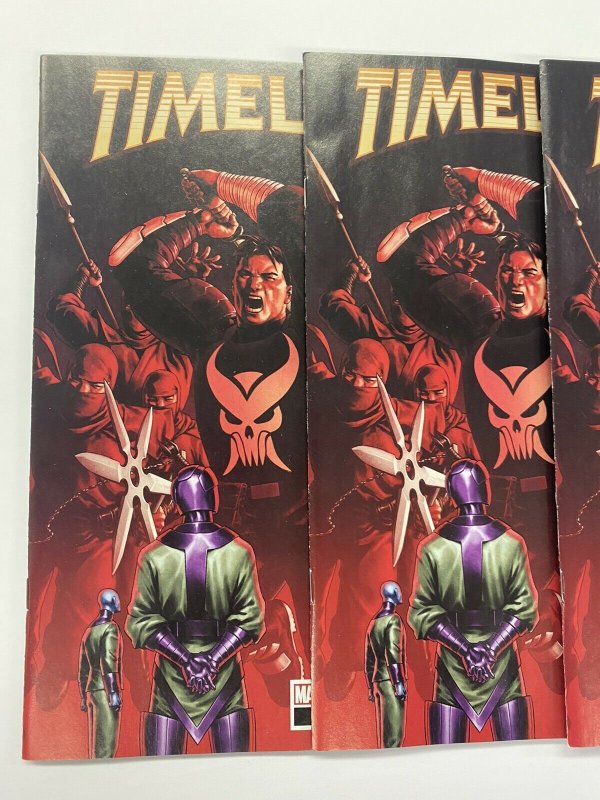 TIMELESS #1 2ND PRINT (5x COPIES) WARLORD HAND PUNISHER LOGO VARIANT 2022 MARVEL