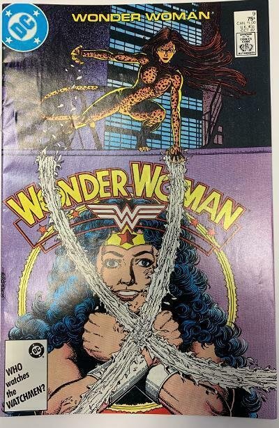 (1987) WONDER WOMAN #9 (2nd Series) 1st App New Cheetah! WW 1984 Movie!