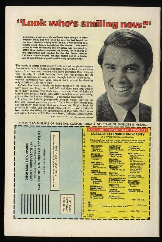 Fear #23 VF 8.0 Morbius!