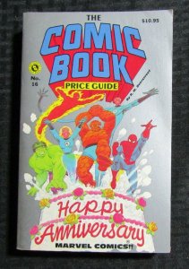 1986 Overstreet COMIC BOOK PRICE GUIDE #16 SC VG+ 4.5 Marvel Comics Anniversary