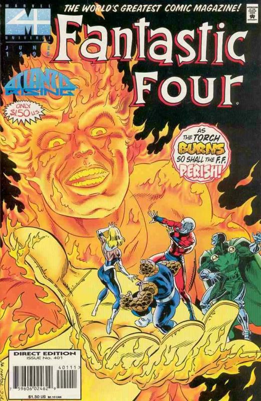 FANTASTIC FOUR (1961 MARVEL) #401 NM- AGSN8D