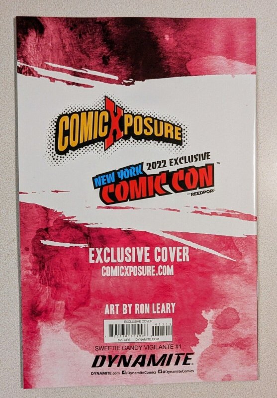 SWEETIE CANDY VIGILANTE 1 RON LEARY NYCC 2022 EXCLUSIVE VIRGIN VARIANT
