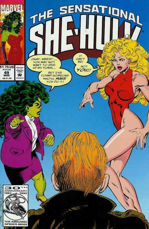 Sensational She-Hulk, The #49 VF/NM; Marvel | John Byrne - we combine shipping 