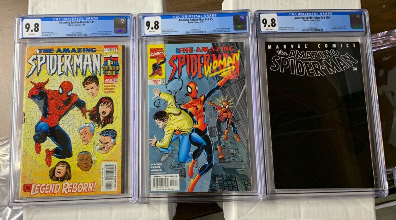 Amazing Spider-man 1-58 V Vol Volume 2 Complete Cgc 9.8 1 5 36 442-499