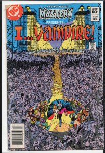 House of Mystery #311 (1982) I... Vampire!