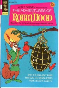 ADVENTURES OF ROBIN HOOD (GOLD KEY) 2 VF  May 1974 COMICS BOOK 