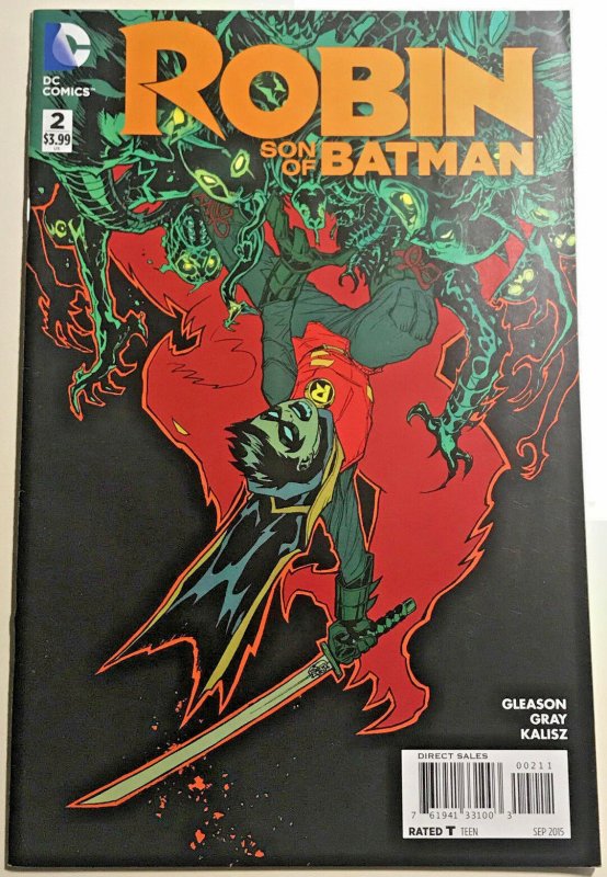 ROBIN SON OF BATMAN#2 VF/NM 2015 DC COMICS 