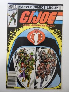 G.I. Joe: A Real American Hero #6 (1982) VG/FN Condition!