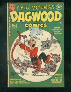 CHIC YOUNG'S DAGWOOD COMICS #8 1951-POPEYE-KATZENJAMMER FN