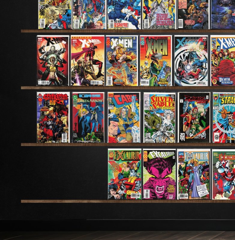 Huge Lot 150+ Comics with Excalibur, X-Men, X-Men: Legacy & More!