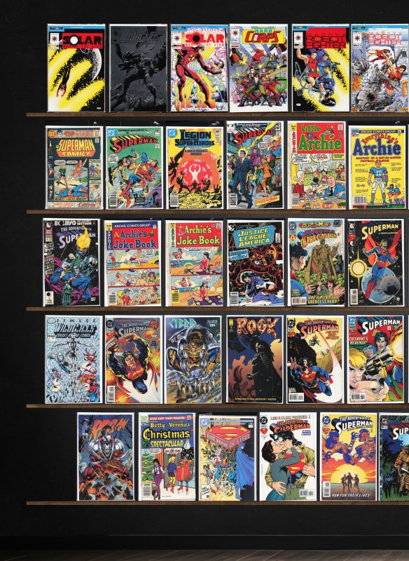 Huge Lot 70+ Comics with Superman, Adventures Of Superman, Jughead & More!