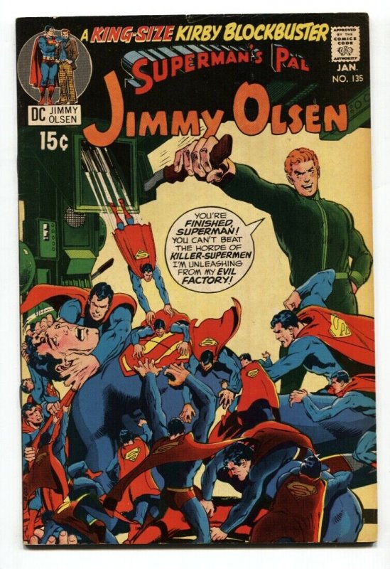 SUPERMAN'S PAL JIMMY OLSEN #135 1971 First Guardian FN+