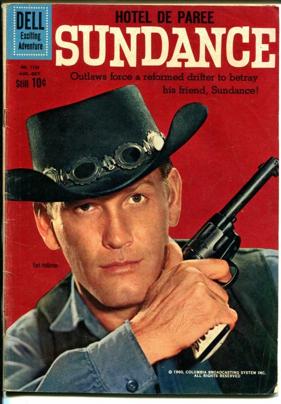 Hotel De Paree Sundance-Four Color Comics #1126-1960-Dell-Earl Holliman-G/VG 