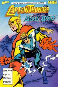 Captain Thunder and Blue Bolt #1 FN; Hero | save on shipping - details inside