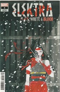 Elektra Black White & Blood # 4 Variant Cover NM Marvel 2022 [G9]