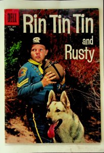 Rin Tin Tin and Rusty #20 (Aug-Sep 1957, Dell) - Very Good