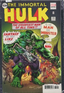 The Immortal Hulk #33 Bennett Cover A (2020) Hulk