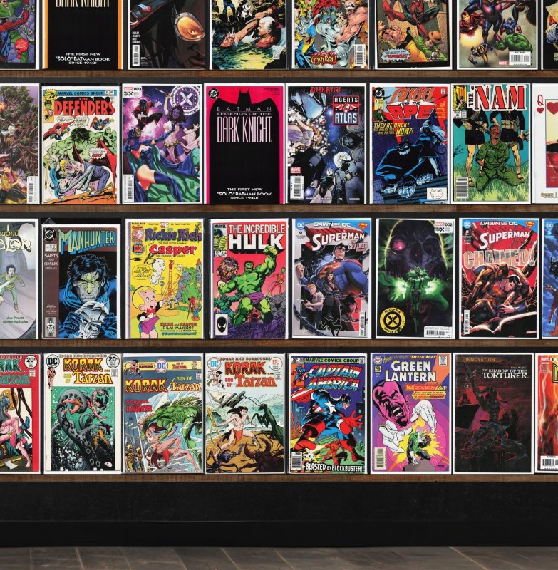 Huge Lot 150+ Comics with Superman, Spider-Man Collectible Series & More!