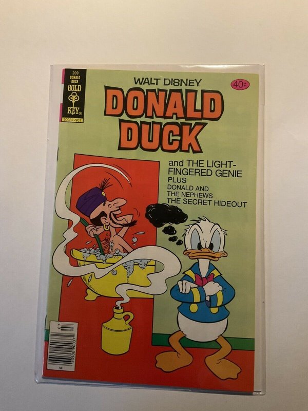 Donald Duck 209 Near Mint Nm Gold Key 