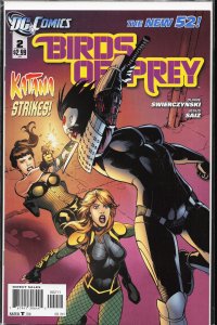 Birds of Prey #2 (2011) Black Canary