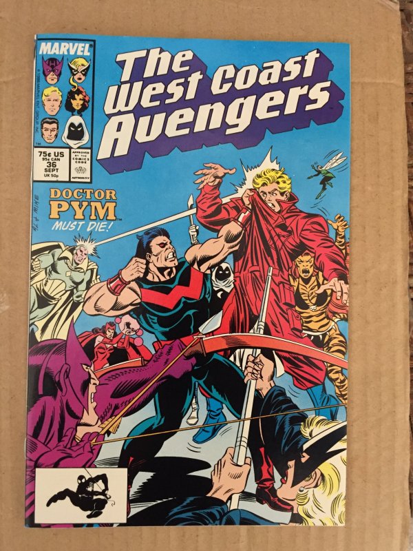 The West Coast Avengers #36