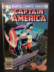 Captain America #284 Newsstand Edition (1983)