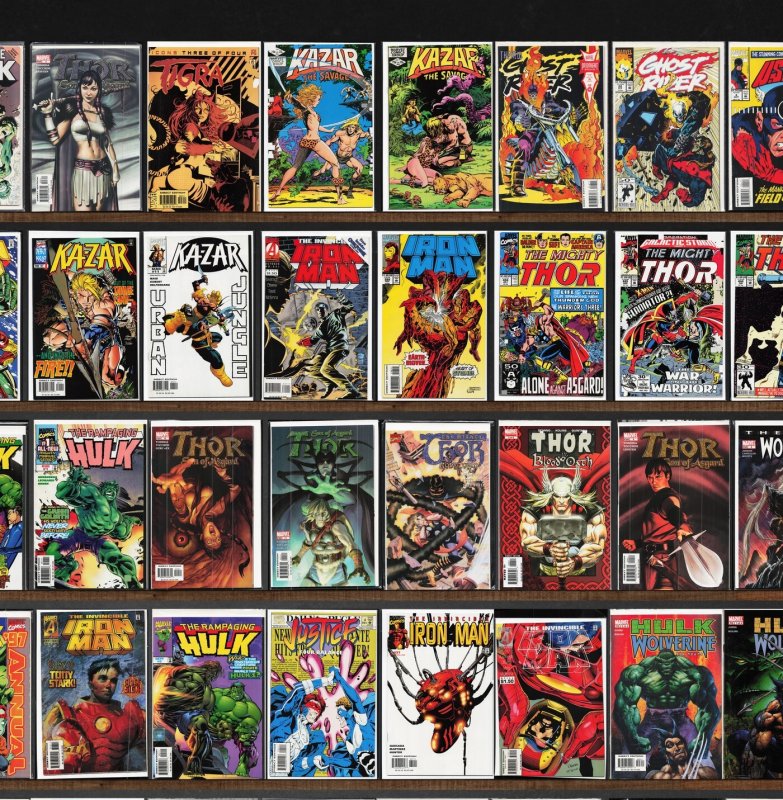 Huge Lot 150+ Comics with Namor, The Sub Mariner, Iron Man, Wolverine & More!