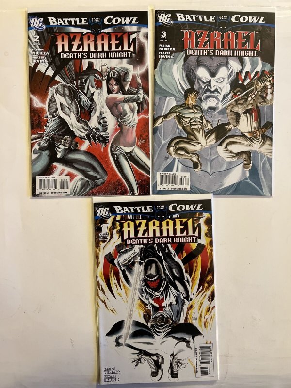 Batman Battle for the Cowl 1-3 Oracle 1-3 Azrael 1-3 + 7 One Shots Lot Of 16 Dc 