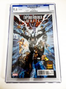 Captain America: White #1 Campbell Cover (2015) CGC 9.6!