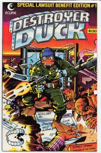 Destroyer Duck #1 (1982) Destroyer Duck [Key Issue]
