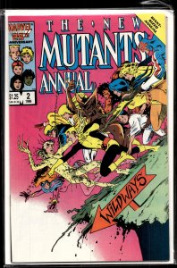 The New Mutants Annual #2 (1986) New Mutants [Key Issue]