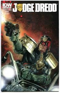 JUDGE DREDD #1 B, NM+, IDW,  2012, Sci-fi, Police, I am the Law, more in store