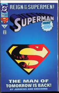 Superman #78 (1993) Superman