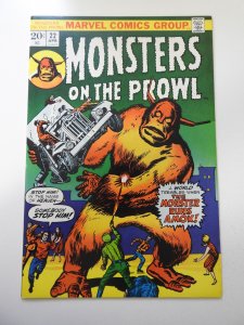 Monsters on the Prowl #22 (1973) VF+ Condition