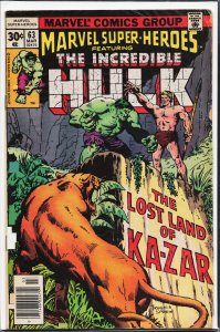 Marvel Super-Heroes #63 (1977) Hulk