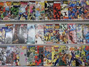 Huge Lot of 170+ Comics W/ Hulk, Avengers, X-Men Avg VF- Condition