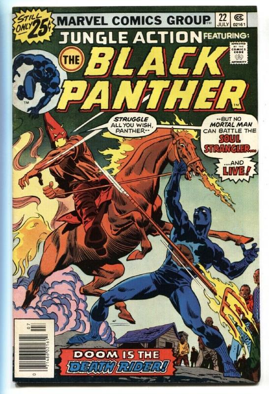 Jungle Action #22 Black Panther vs. Klan cover VF 1976 
