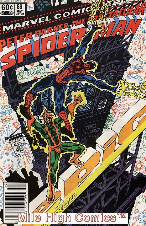 PETER PARKER (1976 Series)  (SPECTACULAR SPIDER-MAN) #66 NEWSSTAND Very Good