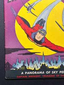 Captain Midnight #42 (1946) Golden Age! War Cover