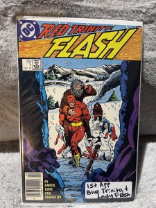 The Flash #7 (1987) 1st App Lady Flash & Blue Trinity