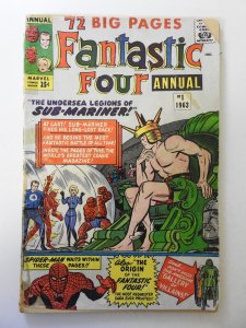 Fantastic Four Annual #1 (1963) Apparent FR Condition see description