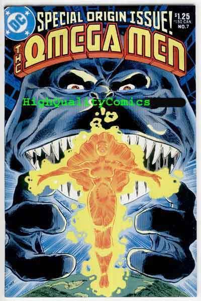 OMEGA MEN #7, NM, Citadel, 1982, Mark DeCarlo, Tom Smith, more in store