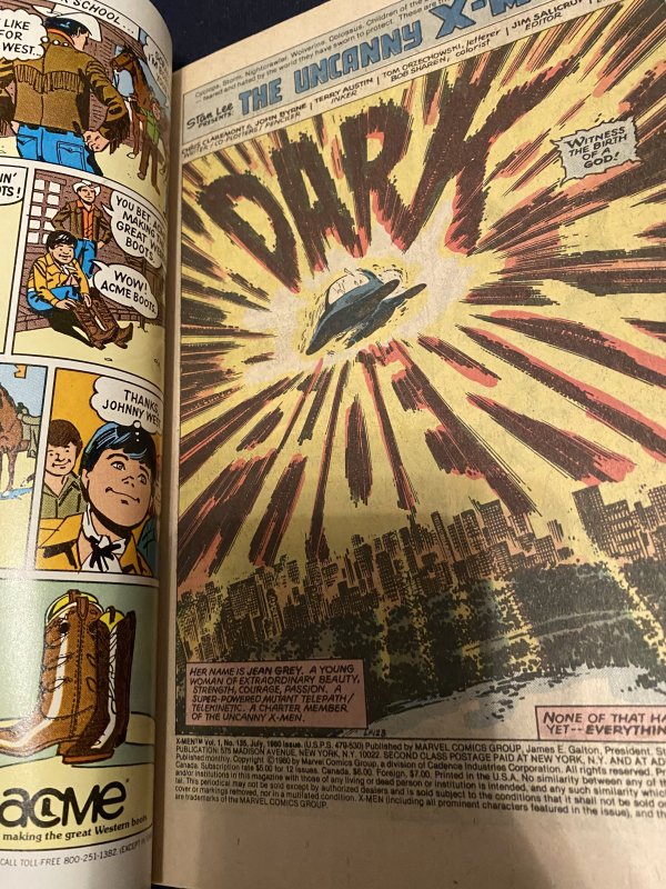 The X-Men #135 (1980)the Phoenix sage Byrne art